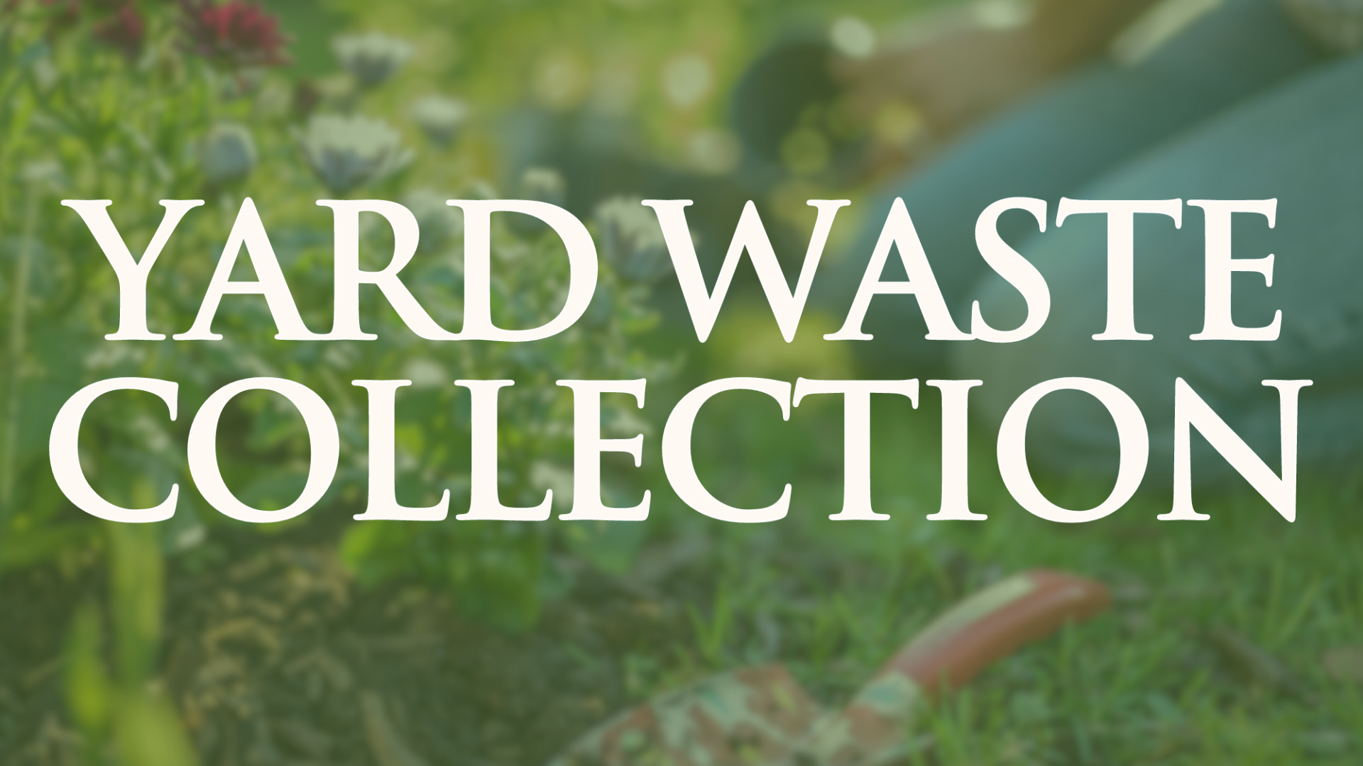 Yard Waste Collection