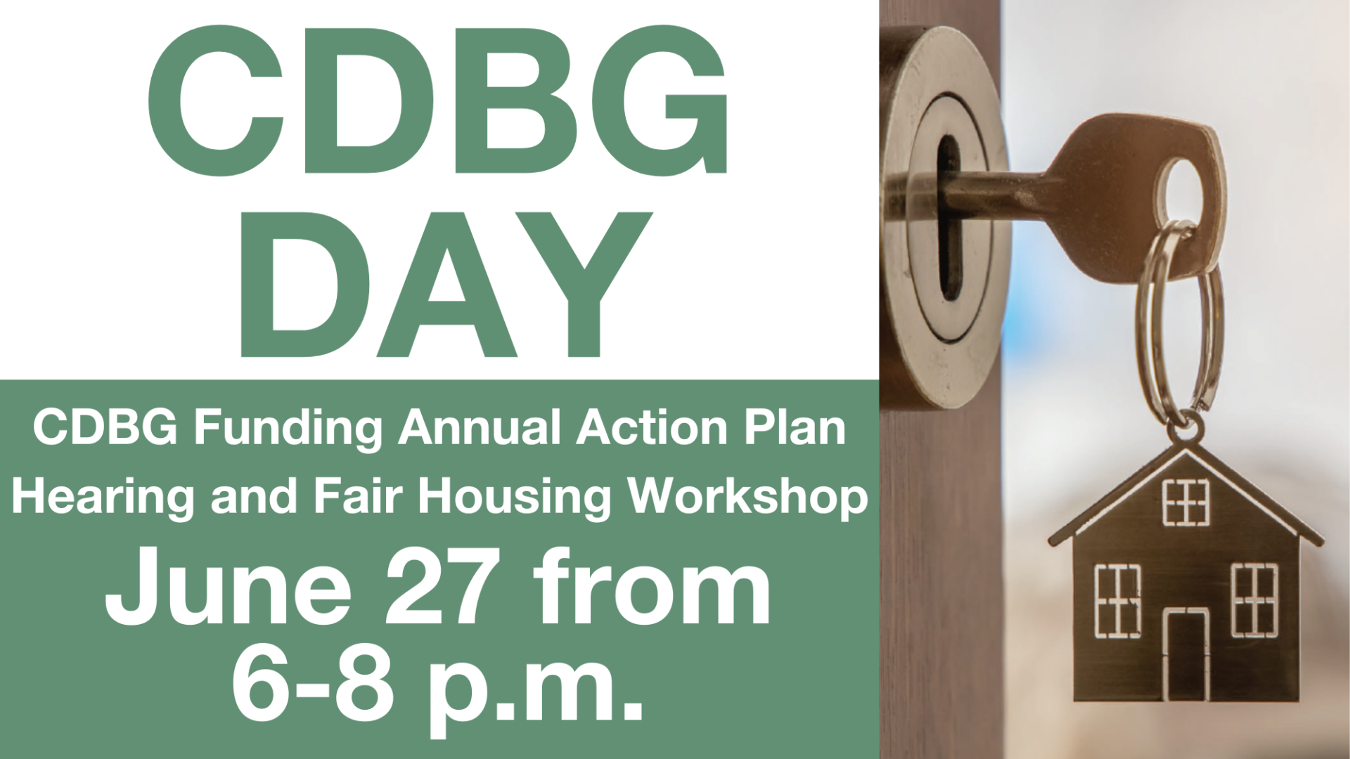 Join us for CDBG Day!
